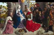 Hugo van der Goes The Adoration of the Kings painting